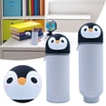 thumbnail image 2 of Solivara 2 In 1 Silicone Pencil Case With Animal Design For Home Desk Stationery (C,One Size), 2 of 6