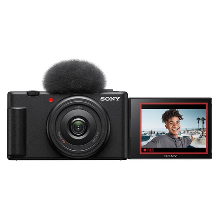 Sony ZV-1F Compact Vlogging Camera with 32GB SanDisk Memory Card