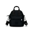thumbnail image 4 of LAVA Women Small Crossbody Purses Waterproof Nylon Shoulder Travel Bags Small Backpack (Black), 4 of 10