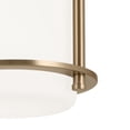 thumbnail image 3 of 52596CPZ Kichler Lighting Brit - 1 Light Flush Mount-7.75 Inches Tall and 7.25 Inches Wide-Champagne Bronze Finish, 3 of 3