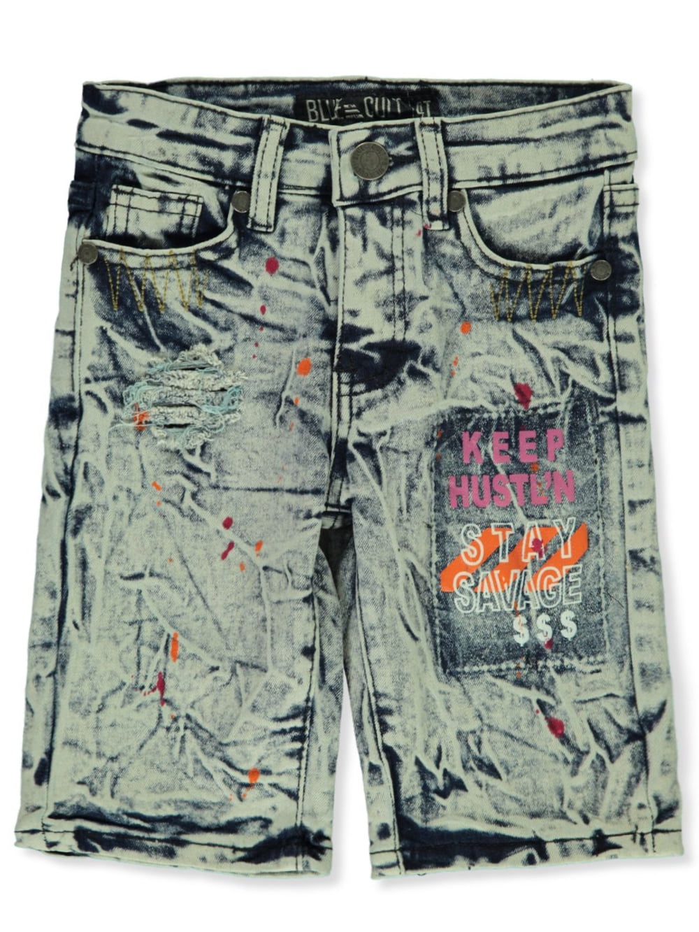 Blue Cult Boys' Hustle Denim Shorts 