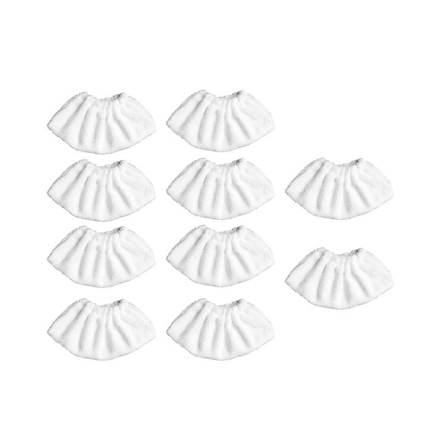 10 Uds Cubierta de Cabezal de Cepillo de Algodón YONGSHENG Compatible con Limpiador a Vapor SC1/SC2/SC3/SC4/SC5
