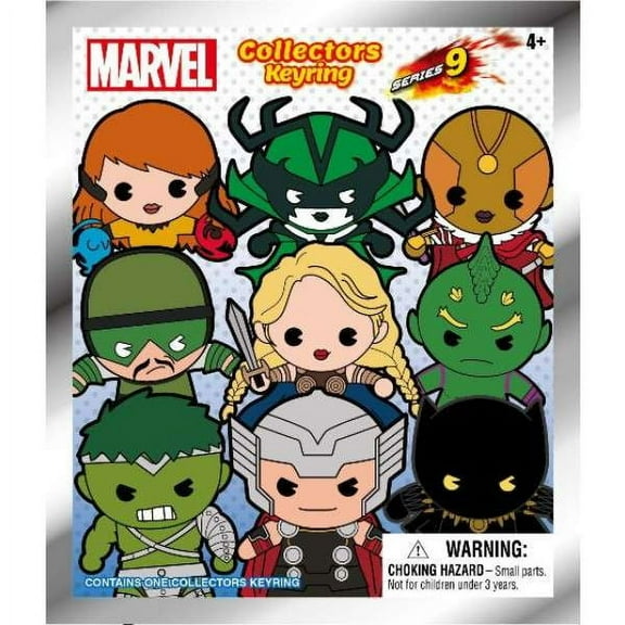 3D Figural Keyring Marvel Series 9 Mystery Pack