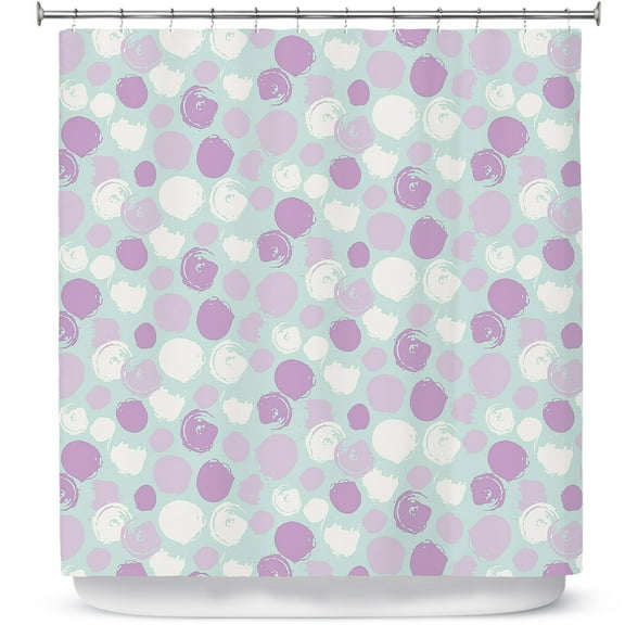 Shower Curtains 70" x 93" from DiaNoche Designs by Metka Hiti - Pebbles