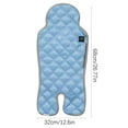 thumbnail image 3 of yocbz Baby Stroller Heater Pad Creative USB Rechargeable Cozy Stroller Seat Liners for Car Seats, Highchairs, Bouncers (Blue, 68 * 32CM), 3 of 9