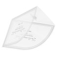 thumbnail image 2 of 100 Pcs Clear Triangular Mousse Cake Collars for Cake Decorating, 2 of 4
