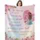 thumbnail image 1 of LHSHID Christian Gifts for Women Religious Gifts for Women Catholic Bible Verse Blanket Inspirational Spiritual Scriptures Religious Soft Throw Blanket Birthday Gifts for Women 60x80in, 1 of 6