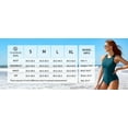 thumbnail image 2 of Sociala Hig Neck Monkini Swimwear for Womens Zipper One Piece Bath Suit, 2 of 5