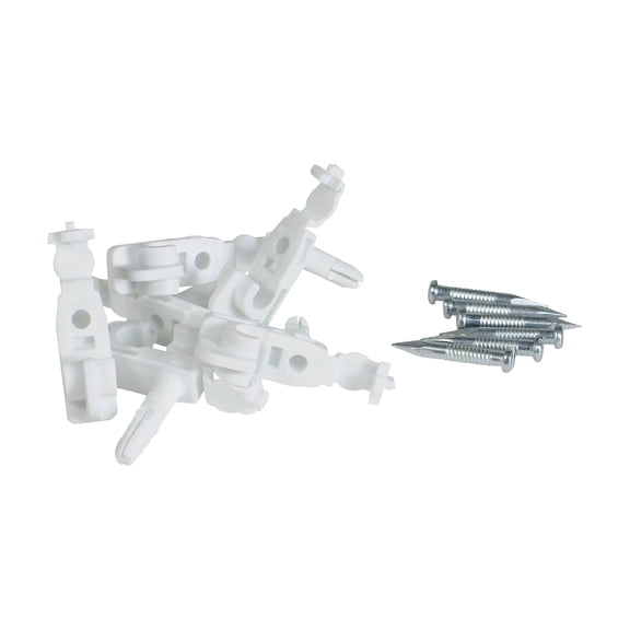 Rubbermaid Closet Rubbermaid Direct Mount Back Clip - Pack of 3