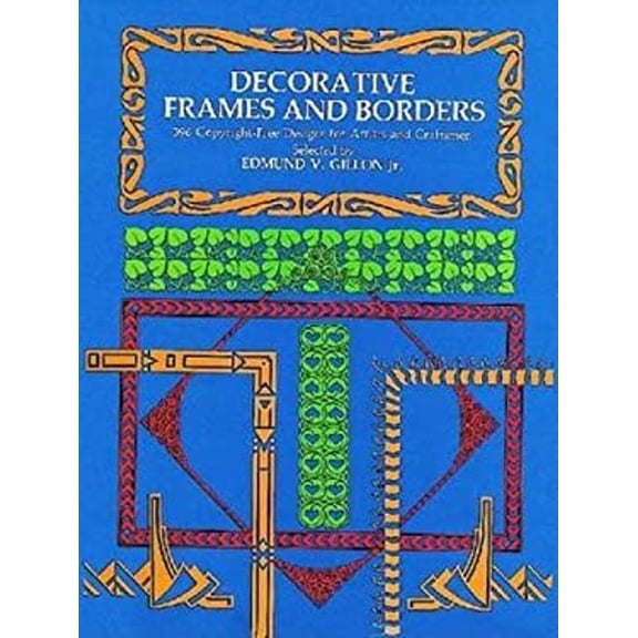 Pre-Owned Decorative Frames and Borders : 396 Examples from the Renaissance to the Present Day (Paperback) 9780486229287