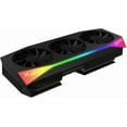 thumbnail image 5 of XFX RX-97TRGBBBA Mercury AMD Radeon RX 9070XT OC Gaming Edition with RGB 16GB GDDR6, HDMI 3xDP, AMD RDNA 4, 5 of 5