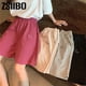 thumbnail image 2 of Cintura elástica Casual Beach Party versión coreana ropa tamaño cintura alta Luna bordado movimiento pantalones cortos mujeres verano Tan Jianjun  unisex, 2 of 2