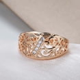 thumbnail image 4 of Guardurnaity Anillo de mujer, cobre hueco, decorativo, para adultos, joyería de mano, elegante, exquisito, colgante, decoración artesanal Ropa, zapatos y accesorios Miscelánea talla 7, 4 of 6