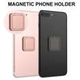 thumbnail image 3 of Anvazise Mobile Phone Stand Magnetic 360-degree Rotating Metal Square Ring Buckle Cell Phone Holder for Tablet Black One Size, 3 of 13