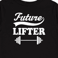 thumbnail image 4 of Inktastic Future Lifter Weightlifting Boys Long Sleeve Toddler T-Shirt, 4 of 5