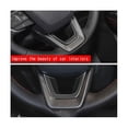 thumbnail image 5 of Carbon Fiber Steering Wheel Cover Interior Mouldings Strip Decoration For Nx260 Nx350h 2022+ Rhd, 5 of 5