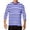 Blue, variant on Men's Casual Cotton Spandex Striped Crewneck Long-Sleeve T-Shirt, Soft Breathable Tee for Daily Wear and Outdoor Activities