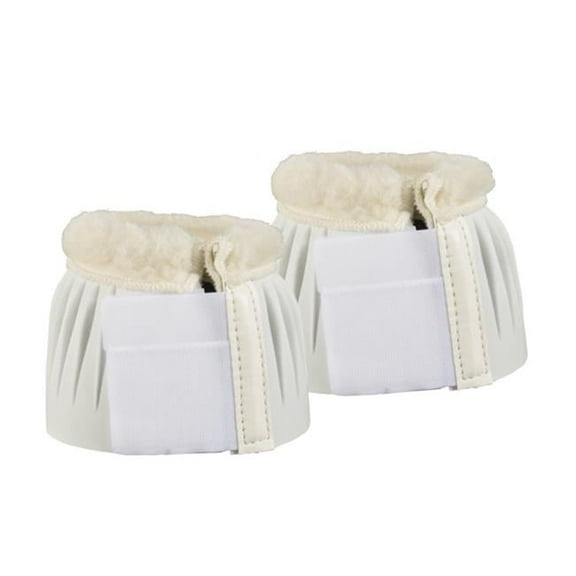 Jacks 2128F-WH-XL Bell Boots Ribbed with Fleece, White - Extra Large