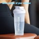 thumbnail image 2 of Botella,Botella agitadora Fitness Sports Mezclador de proteínas 21 oz Prueba de fugas Botella deport TOMSHOO Azul, 2 of 6