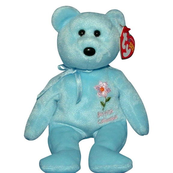 Ty Beanie Baby: British Columbia Pacific Dogwood the Bear | Stuffed Animal | MWMT's