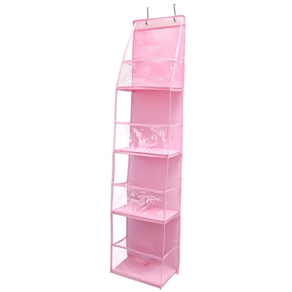 Over The Door Hanging Storage Bag Multi Pocket Organizer for Cosmetics Clothes Hats Shoes Towels Space Saving Home Bedroom Bathroom Storage