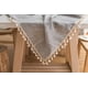 thumbnail image 5 of Borla Mantel A Cuadros De Algodón Y Lino Mantel De Mesa De Centro Mantel Cuadrado Lavable Cubierta De Mesa De Cocina Para Mesa De Comedor, Mezcla De Algodón, 140*180 Cm, Gris Japonés WD.WDQZL Hogar, 5 of 5