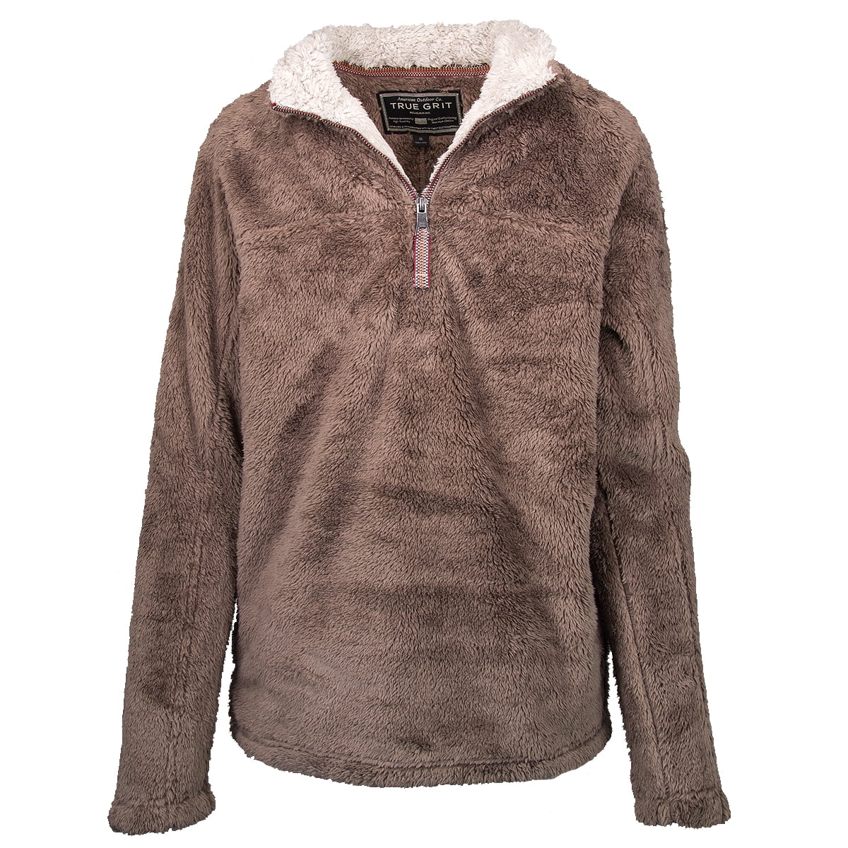 true grit double plush pullover