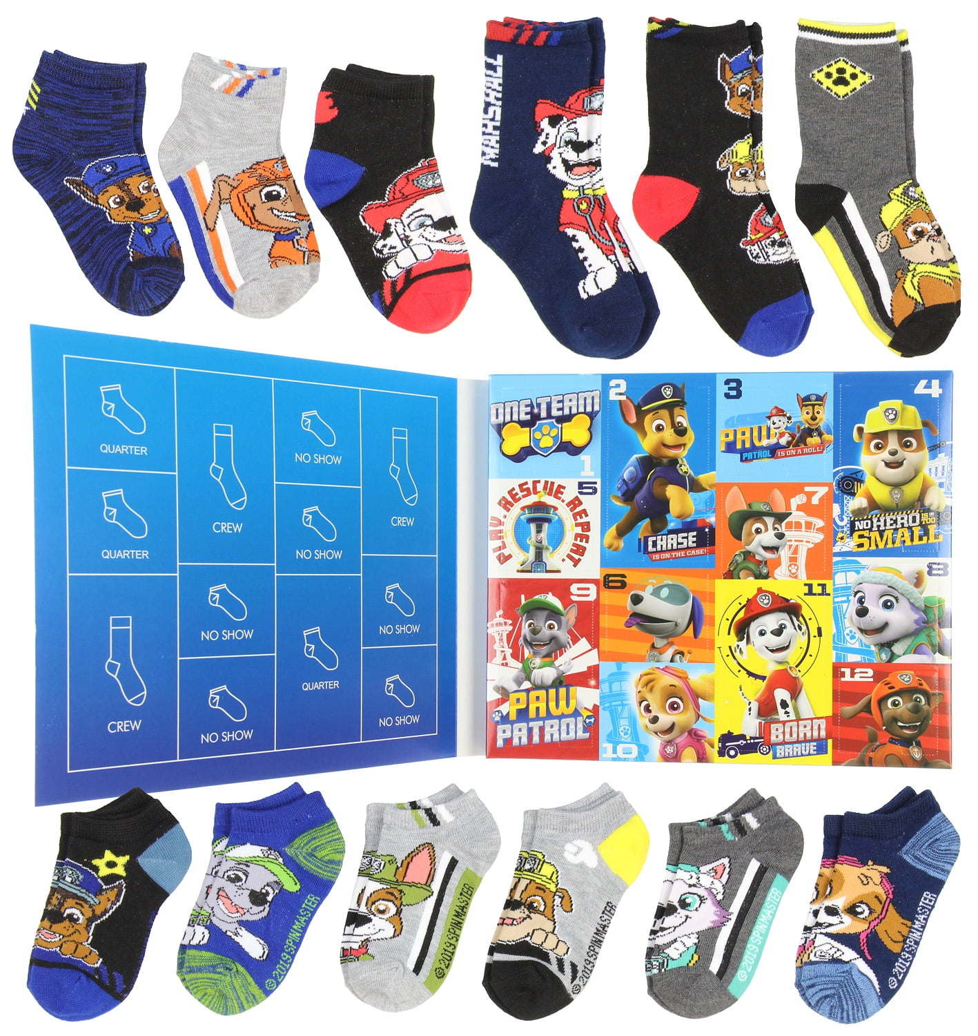 JoJo Siwa 12 Days Of Socks of CHRISTMAS Advent Box M Girls NICKELODEON