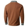 thumbnail image 4 of purcolt Men's Long Sleeve Golf Shirts Lightweight Performance Collared Athletic Tennis T Shirts Business Dressy Casual Work Shirts, 4 of 8