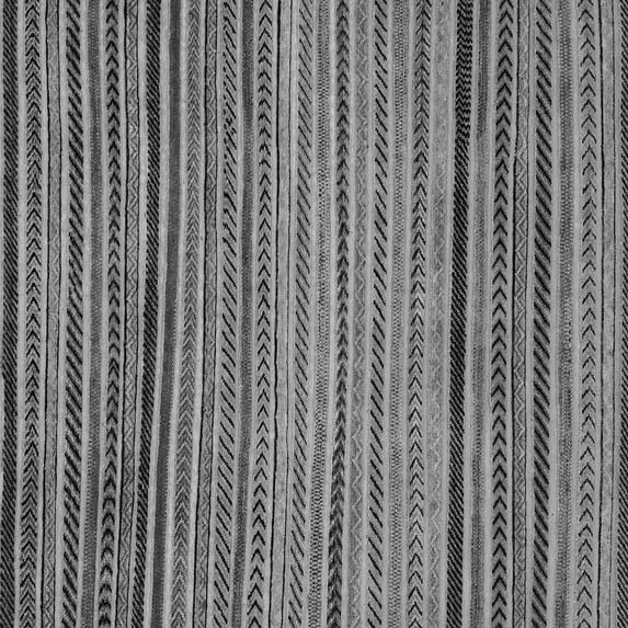 Ahgly Company Indoor Square Abstract Gray Modern Area Rugs, 6' Square