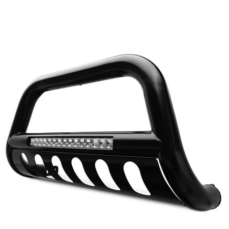 TAC LED Lighting Bull Bar for 2016-2019 Toyota Tacoma Pickup Truck 3 inches Black Front Brush Bumper Grille Guard with LED Off-Road