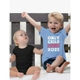 thumbnail image 2 of Funny Only Child Expires 2023 Brother Sister Siblings Toddler Kids T-Shirt 2T Gray, 2 of 5