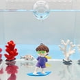 thumbnail image 4 of Xioeram Floating Fish Tank Decorations| Cute Little Diver, Surfer boy, Whale-Riding Girl for Aquarium Decorations、Desktop Ornaments、Car Decorating| Fish Tank Accessories Decorations, 4 of 8