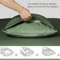 thumbnail image 4 of California King Tencel Lyocell Sheets Set - Cooling, Silky Soft Eucalyptus Bed Sheets, Deep Pocket 16", Moisture Wicking, 4 of 17