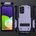 thumbnail image 7 of Dteck for Samsung Galaxy A53 Case with Screen Protector Glass 3 Pack, Heavy Duty Hybrid Shockproof Rugged Case with Built-in Kickstand for Samsung Galaxy A53 5G,Purple, 7 of 7