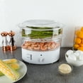 thumbnail image 1 of Classic Cuisine 6.3 Quart Electric Vegetable Steamer Rice Cooker, 1 of 2