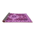 thumbnail image 2 of Ahgly Company Indoor Square Persian Purple Traditional Area Rugs, 4' Square, 2 of 4