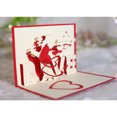 thumbnail image 4 of DPTALR 3D Stereo Greeting Card Wedding Invitation Card Valentine's Day Rose Flower Card, 4 of 9