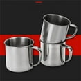 thumbnail image 4 of Qiangzon Stainless Steel Cups for Kids Double Walled Stainless Steel Kids Drinking Cup, Small Camping Mugs for Tea and Coffee, Thermal Insulated Cup for Toddlers, Safe and Durable for Daily Use, 4 of 6