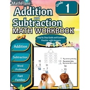 1st Grade Math Workbook Addition and Subtraction: Grade 1 Workbooks ...