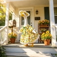 thumbnail image 3 of HWRETIE Outdoor Decoration Independence Day Top Hat and Red White Blue Tulle Skirt Costume Set Porch Gooses, 3 of 8