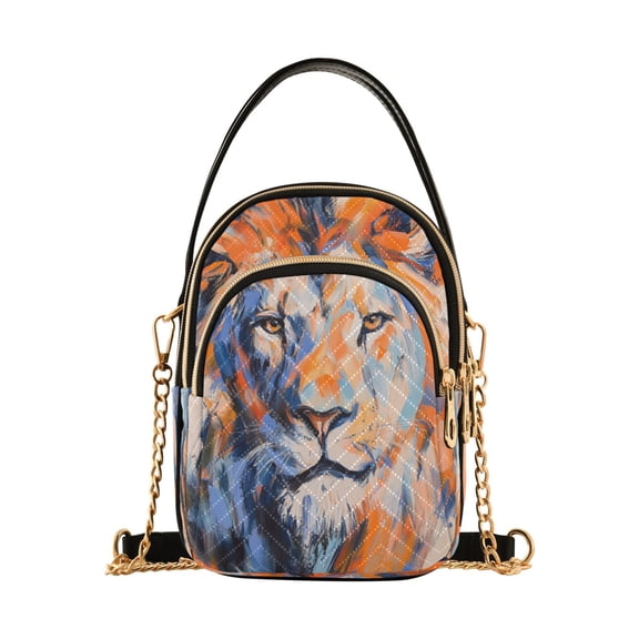 DIXRUYEE Cross Body Fashion Shoulder Waist Purse Bags Majestic Mane Pocket Handbags