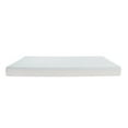 thumbnail image 5 of Benzara Que 6 Inch Twin Size Memory Foam Mattress, Gel Infused, Fabric Upholstery, 5 of 6