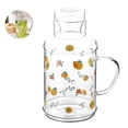 thumbnail image 3 of Bewildely 1000ml Olla de vidrio Estilo breve Taza de bebida fría Resistente a altas temperaturas Hervidor de vidrio de borosilicato Bebida transparente Barra de herramientas No. 4 Bewildely HA026371-04, 3 of 6
