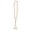 Beige, variant on Unisex Resin Muslim Prayer Beads Islamic Rosary Tasbih Necklace with Laser Engraved Words for Daily Worship and Religious Supplies, 13.8 Inches / 35 cm Length, Round 12mm Bead - White
