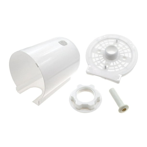 Tuerca de fijación de la carcasa de la cubierta del motor del ventilador eléctrico Durabilidad del ventilador de pedestal oscilante Blanco