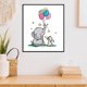 thumbnail image 4 of 2 hilos elefante conejo bordado parcial estampado punto de cruz decoración del hogar Hugtrwg Para estrenar, 4 of 9