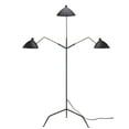 thumbnail image 2 of Bethel International Floor Lamp Black Metal & Aluminum, 2 of 4