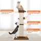 thumbnail image 4 of Rascador de sisal para gatos beige 33 pulgadas natural café, 4 of 7