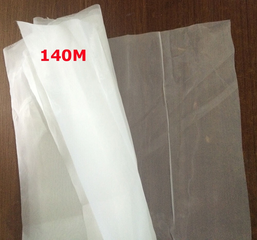 INTBUYING 3 yards 140M 55T Screen Printing Mesh Fabric Width 50" white